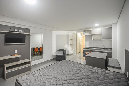 Sala/Cozinha de kitnet/studio para alugar com 1 quarto, 33m² em Centro, São Bernardo do Campo