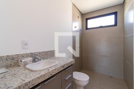 Banheiro da Suíte 1 de casa de condomínio para alugar com 3 quartos, 168m² em Chácara Primavera, Campinas