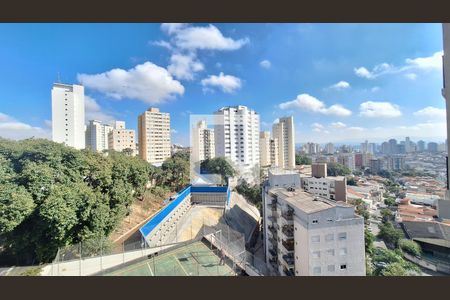Vista Sala de apartamento à venda com 1 quarto, 42m² em Vila Romana, São Paulo
