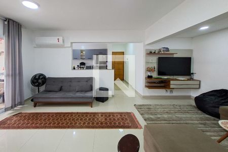 Sala de apartamento para alugar com 2 quartos, 132m² em Aviação, Praia Grande