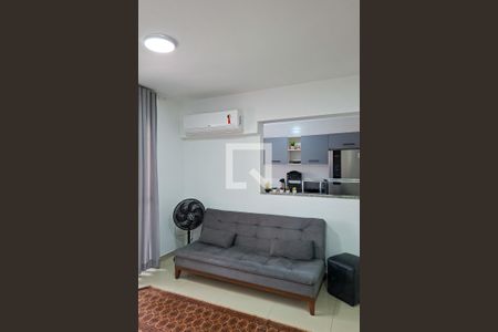 Sala de apartamento para alugar com 2 quartos, 132m² em Aviação, Praia Grande
