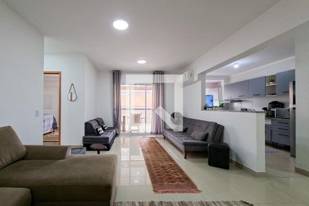 Sala de apartamento para alugar com 2 quartos, 132m² em Aviação, Praia Grande