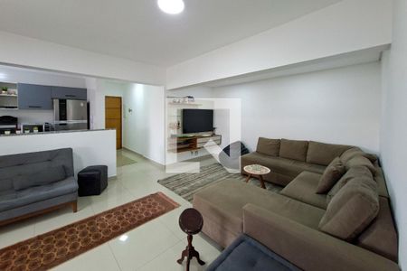 Sala de apartamento para alugar com 2 quartos, 132m² em Aviação, Praia Grande