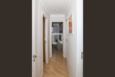 Corredor de apartamento para alugar com 3 quartos, 126m² em Vila Romana, São Paulo