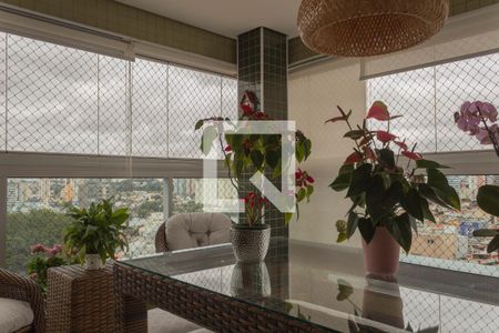 Varanda de apartamento à venda com 3 quartos, 148m² em Vila Margarida, São Bernardo do Campo