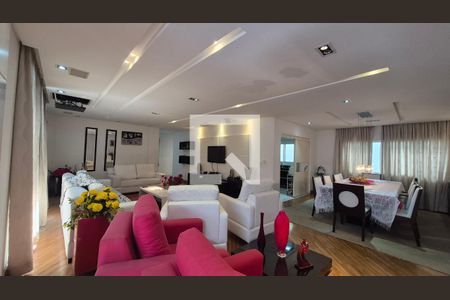 Sala de casa de condomínio à venda com 3 quartos, 470m² em Vila Gilda, Santo André