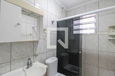 Banheiro da Suíte de casa para alugar com 1 quarto, 70m² em Jardim Cotching, São Paulo