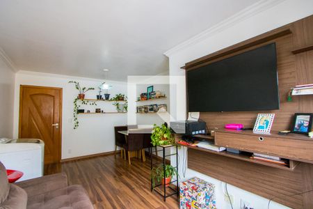 Sala de apartamento à venda com 2 quartos, 52m² em Rp3 (regiões de Planejamento), Mauá