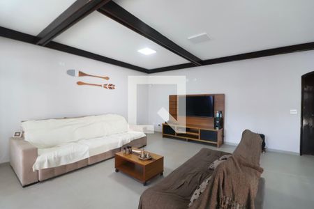 Sala de casa para alugar com 6 quartos, 420m² em Jardim Centenario, Guarujá
