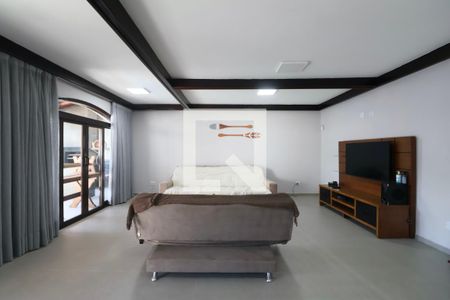 Sala de casa para alugar com 6 quartos, 420m² em Jardim Centenario, Guarujá