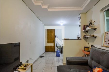 Sala de apartamento à venda com 2 quartos, 64m² em Parque das Nações, Santo André
