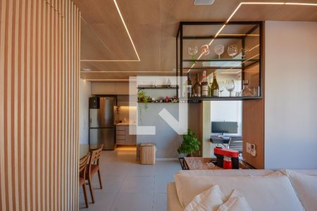 Sala 1 de apartamento à venda com 2 quartos, 46m² em Jardim Marajoara, São Paulo