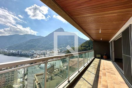 Sala de apartamento para alugar com 4 quartos, 290m² em Lagoa, Rio de Janeiro