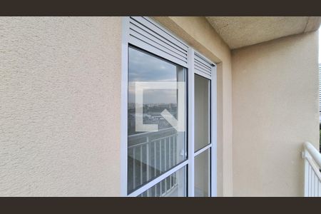 Varanda Sala/Cozinha de apartamento para alugar com 1 quarto, 28m² em Parque Industrial Tomas Edson, São Paulo