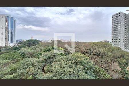 Vista Varanda Sala/Cozinha de apartamento para alugar com 1 quarto, 28m² em Parque Industrial Tomas Edson, São Paulo