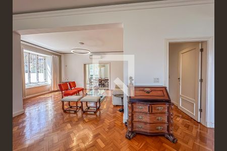 Sala de casa à venda com 5 quartos, 395m² em Urca, Rio de Janeiro