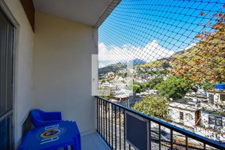 Varanda da Sala de apartamento à venda com 2 quartos, 58m² em Água Santa, Rio de Janeiro