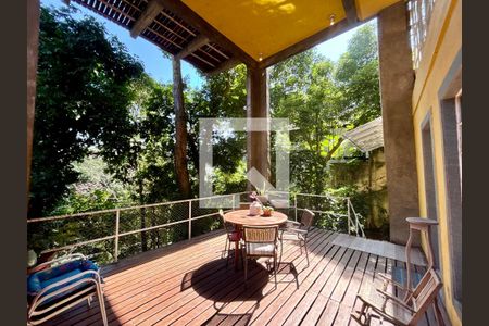 Varanda da sala de casa à venda com 4 quartos, 234m² em Lagoa, Rio de Janeiro