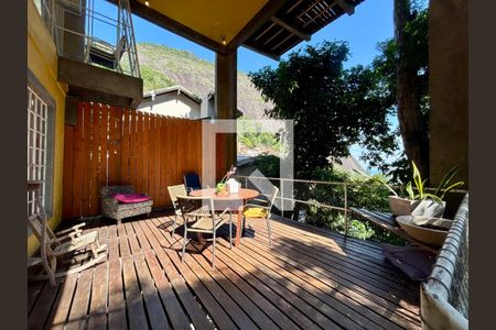 Varanda da sala de casa à venda com 4 quartos, 234m² em Lagoa, Rio de Janeiro