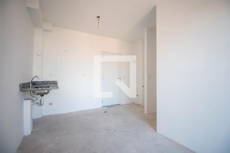Sala/Cozinha de apartamento à venda com 1 quarto, 42m² em Jardim Casablanca, São Paulo