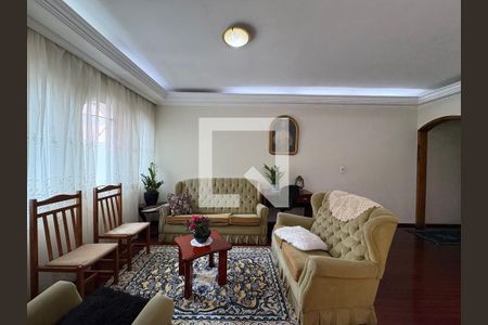 Sala de casa à venda com 5 quartos, 360m² em Vila Humaita, Santo André