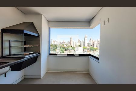 Varanda da Sala de apartamento à venda com 3 quartos, 105m² em Nova Campinas, Campinas