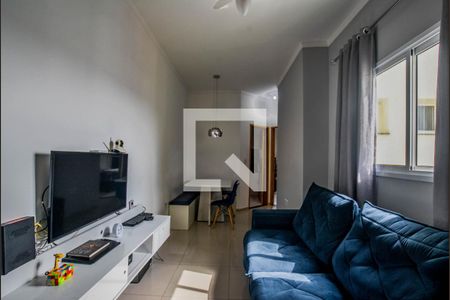 Sala de apartamento à venda com 2 quartos, 100m² em Jardim Ana Maria, Santo André