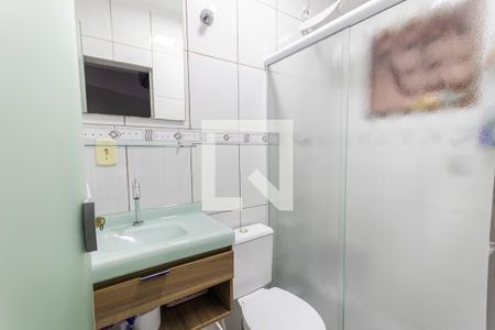 Banheiro da Suíte 1 de casa à venda com 2 quartos, 130m² em Jardim Utinga, Santo André