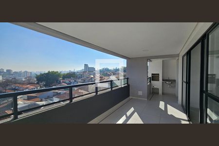 Varanda Gourmet de apartamento à venda com 3 quartos, 104m² em Vila São José, São Paulo