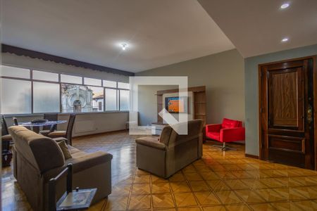 Sala de apartamento à venda com 4 quartos, 147m² em Tijuca, Rio de Janeiro