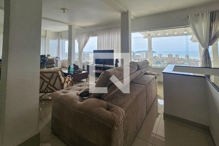 sala de casa de condomínio para alugar com 5 quartos, 330m² em Jardim Praiano, Guarujá