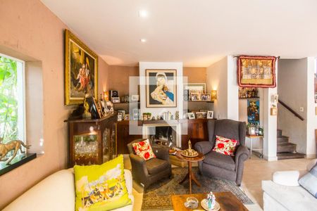 Sala de casa de condomínio à venda com 4 quartos, 320m² em Residencial Tres (alphaville), Santana de Parnaíba