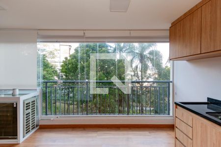 Varanda de apartamento à venda com 2 quartos, 84m² em Alto da Boa Vista, São Paulo