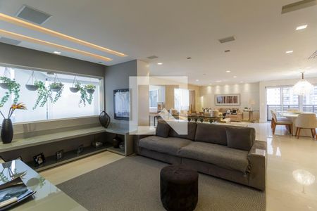 Sala de apartamento à venda com 3 quartos, 247m² em Jardim Luzitania, São Paulo