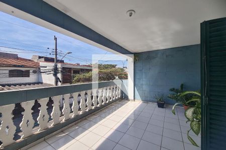 Varanda da Suíte de casa à venda com 3 quartos, 151m² em Conjunto Residencial Sitio Oratorio, São Paulo