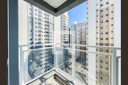 Varanda da Sala de apartamento à venda com 2 quartos, 50m² em Santo Cristo, Rio de Janeiro
