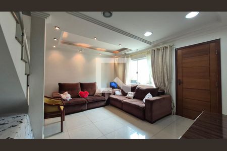 Sala de casa à venda com 3 quartos, 286m² em Jardim Stetel, Santo André