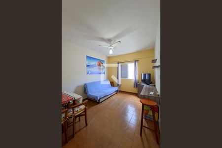 Sala de apartamento para alugar com 1 quarto, 36m² em Vila Caiçara, Praia Grande