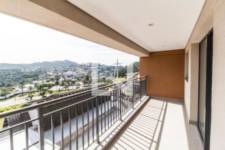Varanda da Sala de apartamento à venda com 3 quartos, 89m² em Centro Comercial Jubran, Barueri