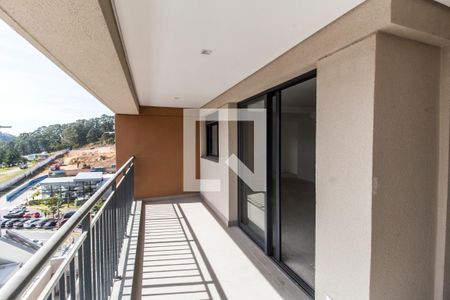 Varanda da Sala de apartamento à venda com 3 quartos, 89m² em Centro Comercial Jubran, Barueri