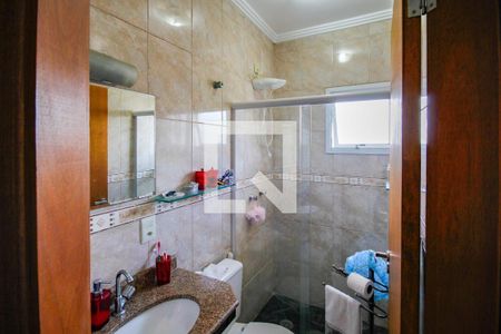 Banheiro da Suíte de casa à venda com 3 quartos, 110m² em Vila Pereira Cerca, São Paulo