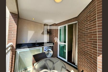 Varanda de apartamento à venda com 1 quarto, 44m² em Vila Olímpia, São Paulo