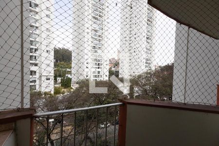 Varanda da Sala de apartamento para alugar com 3 quartos, 80m² em Jardim Taquaral, São Paulo