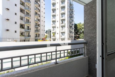 Varanda da Sala de apartamento à venda com 1 quarto, 40m² em Boaçava, São Paulo