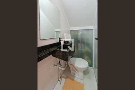 Lavabo de casa de condomínio à venda com 2 quartos, 60m² em Canto do Forte, Praia Grande