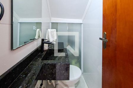 Lavabo de casa de condomínio à venda com 2 quartos, 60m² em Canto do Forte, Praia Grande