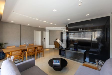 Sala de TV de apartamento à venda com 3 quartos, 115m² em Vila da Serra, Nova Lima