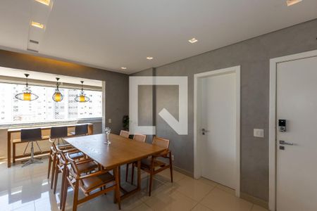 Sala de Jantar de apartamento à venda com 3 quartos, 115m² em Vila da Serra, Nova Lima
