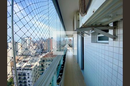 Varanda de apartamento para alugar com 3 quartos, 129m² em Canto do Forte, Praia Grande