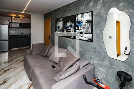 Sala de apartamento à venda com 2 quartos, 83m² em Santa Monica, Belo Horizonte